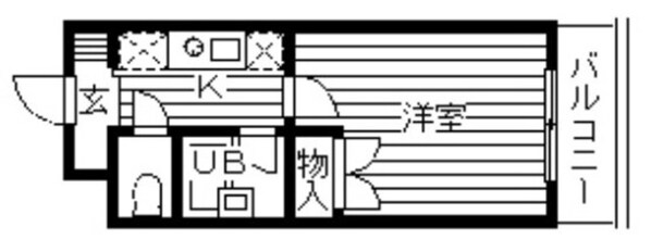 フローラル宮崎台の物件間取画像